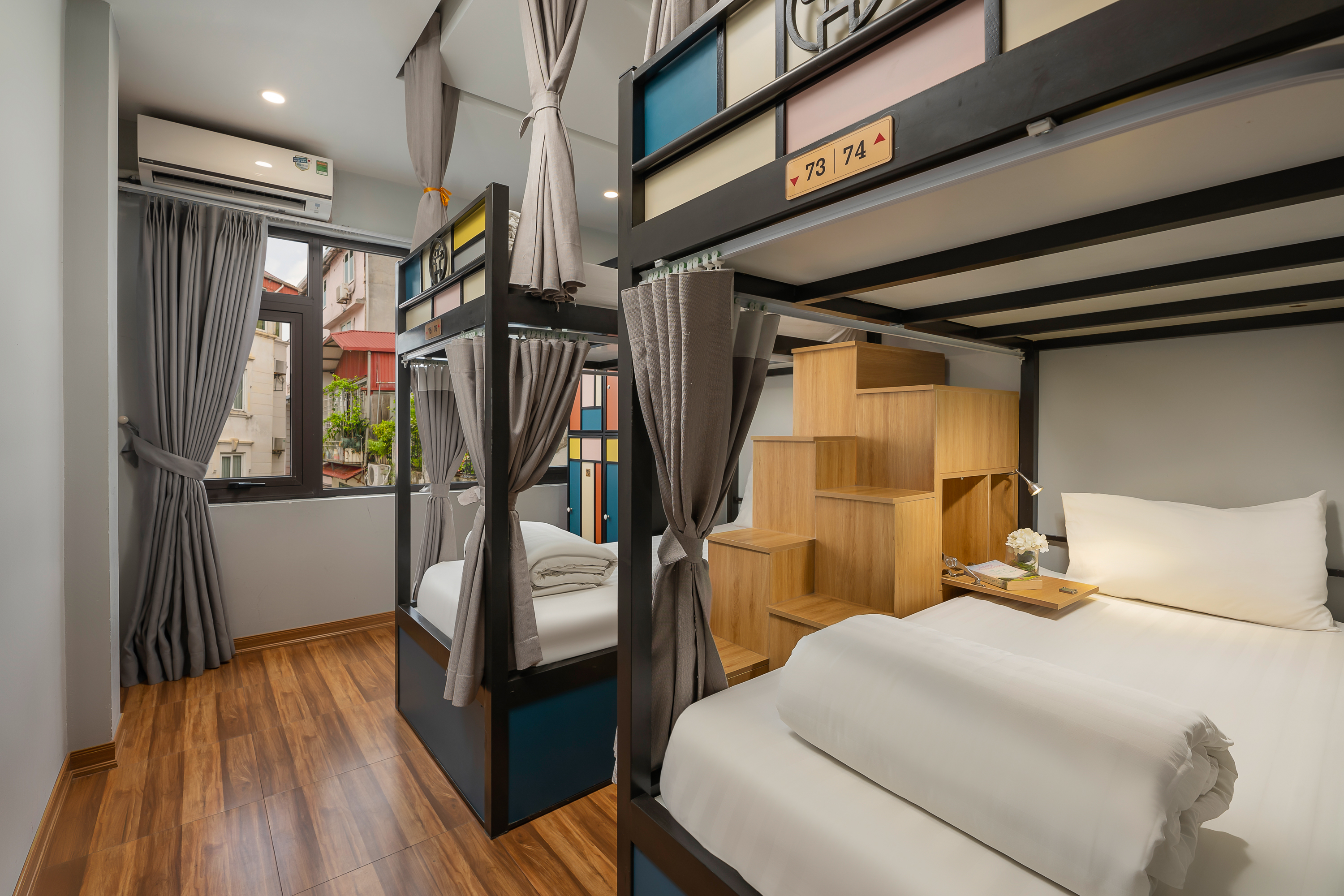 Bed in 4-Bed Mixed Dormitory Room